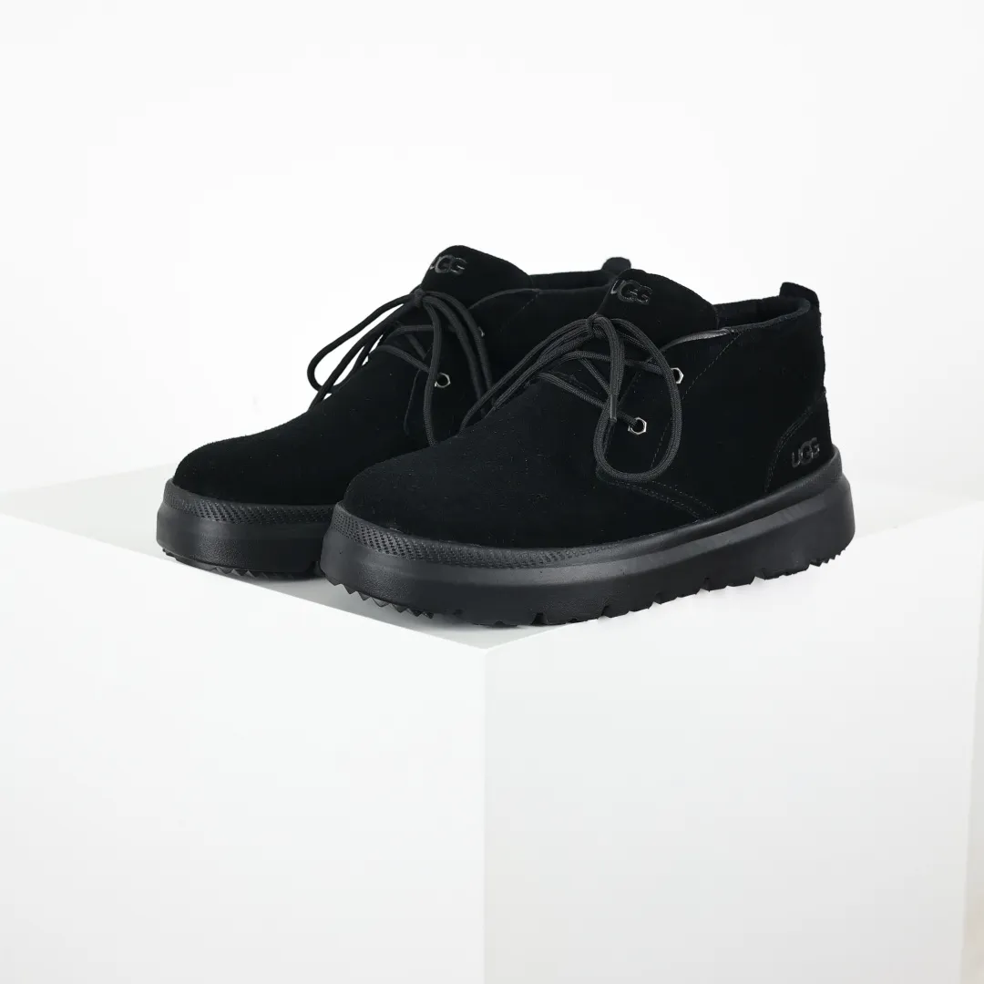 Copywriting price 💰700 The core recommendation is good price UGG sheepskin and fur integrated snow boots platform is exclusively for foreign trade UGG Burleigh Chukka men's mid-top snow boots 1151773 Produced by the production line of a ten-year-old brand shoemaking factory. Pay attention to every detail. Longfeng A-grade genuine sheepskin and fur integrated. Created in full compliance with the ZP process. Size: 40 41 42 43 44 45